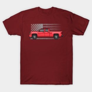 Red Usa 3 T-Shirt